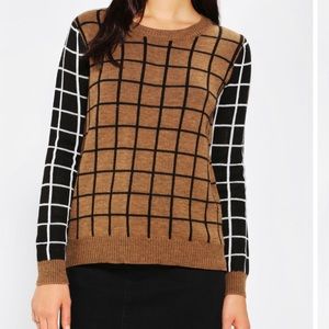 UO Lucca Couture Windowpane Sweater
